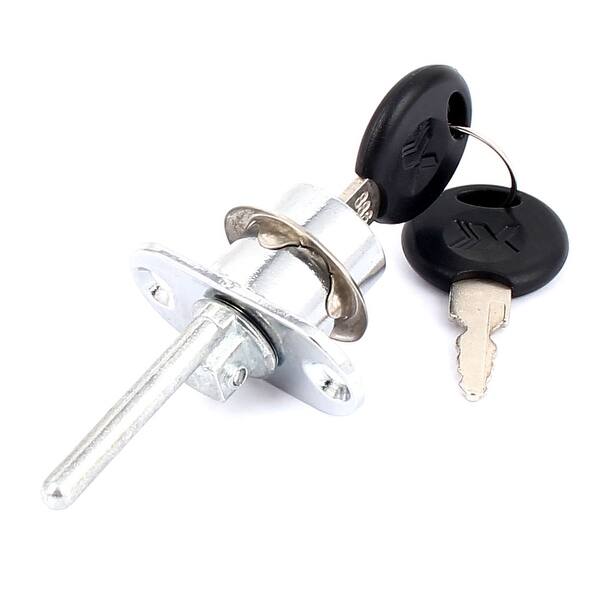 Shop Home Polished Cylinder Head Sliding Door Closet Plunger Lock