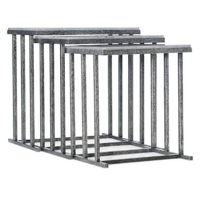 Hooker Furniture 628-50028-40 Melange 24" Wide Steel Nesting Table Set