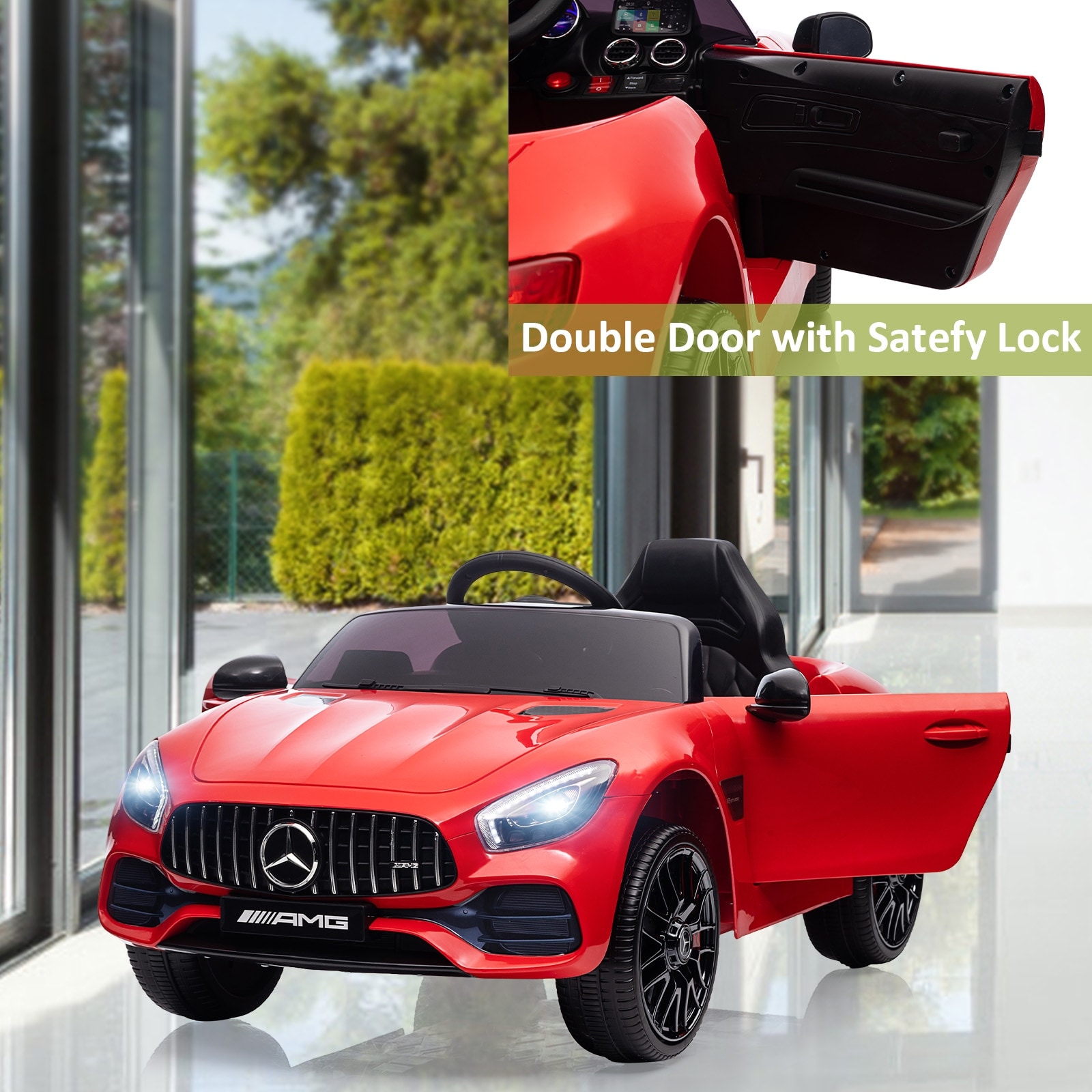 Electric Car for Children Mercedes Benz AMG GT Licensed On Sale Bed Bath Beyond 40291426