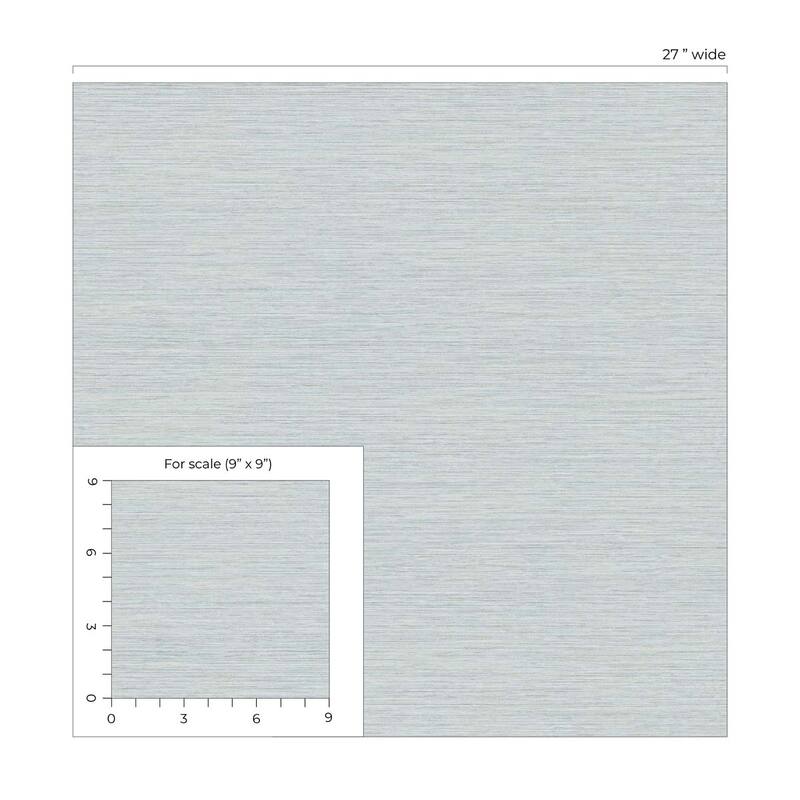 Seabrook Designs Silk Embossed Vinyl Unpasted Wallpaper
