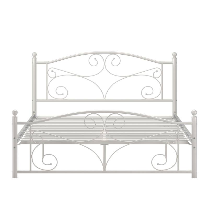 Adrian Metal Platform Bed by iNSPIRE Q Classic