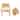 Hudson Baby Toddler Fleece Trapper Hat and Mitten 2pc Set, Tan