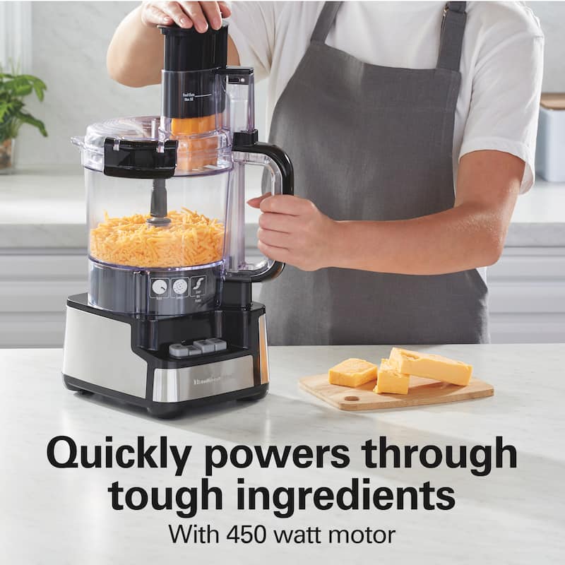 Hamilton Beach Stack & Snap 12 Cup Food Processor