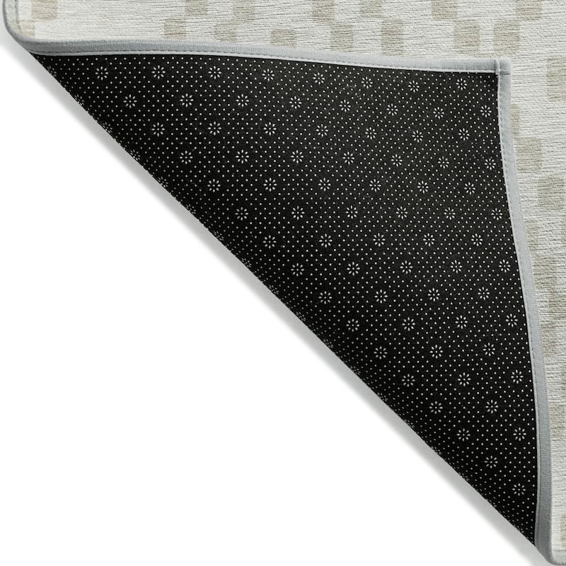 HomeRoots Geometric Transitional Rectangle Outdoor Rug