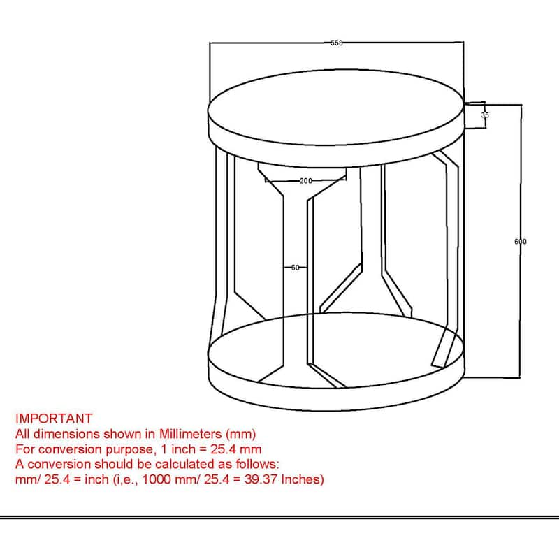 Rustic Modern Solid Wood Accent Table in Distressed Grey