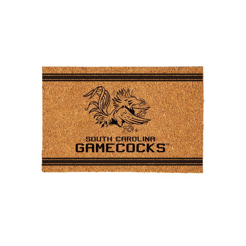 University of South Carolina Monochrome Indoor/Outdoor Coir Door Mat