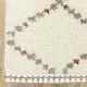 preview thumbnail 8 of 17, Style Haven Aire Diamond Lattice Ivory/ Multi Shag Tassel Fringe Area Rug.