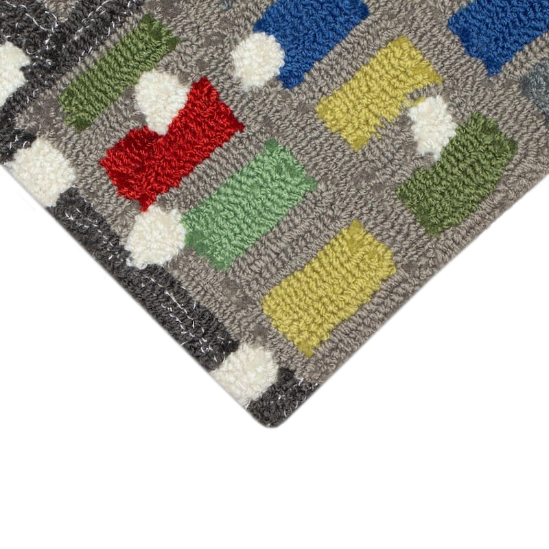 Liora Manne Frontporch Holiday Ice Dogs Indoor/Outdoor Mat