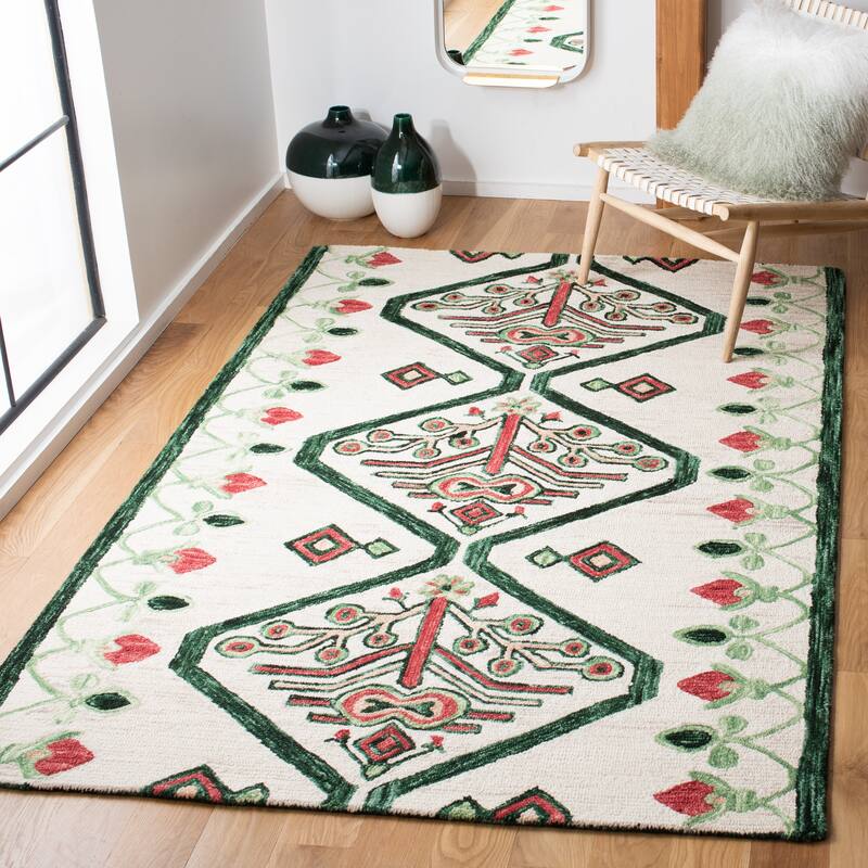 SAFAVIEH Handmade Aspen Giuseppina Boho Tribal Wool Rug