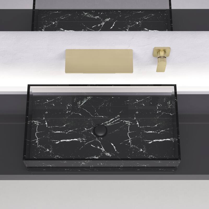 Waterfall Bathroom Sink Faucet