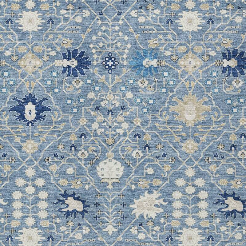 HomeRoots Oriental Traditional Rectangle Outdoor Rug