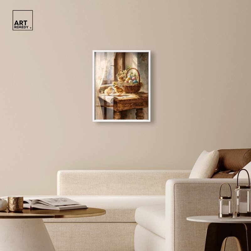Easter Morn Shadowbox by Art Remedy