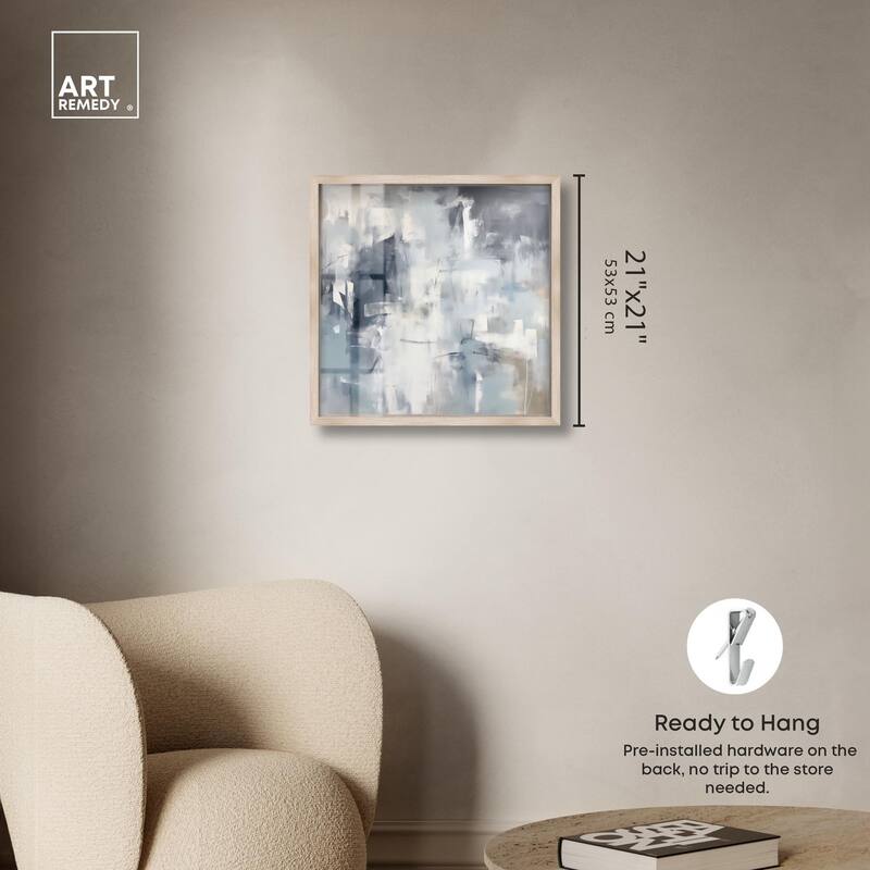 Enigma of Blue Shadowbox by Art Remedy