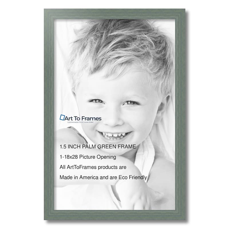 ArtToFrames Rustic Waves 18x28 Inch Picture Frame, 1.50 Inch Wood Poster Frame Available in Multiple Colors (56673-18x28)