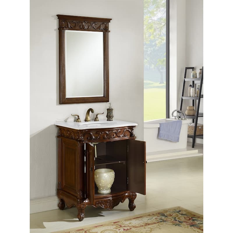 Traditional Single Bathroom Vanity Sink