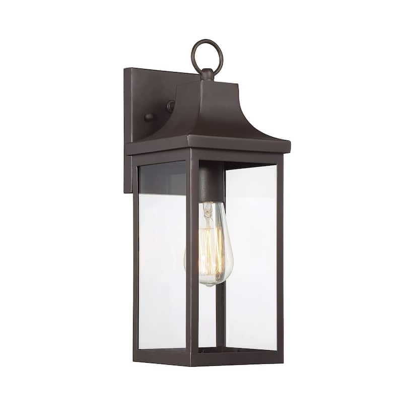 Meridian M50024 Single Light 15" Tall Outdoor Wall Sconce