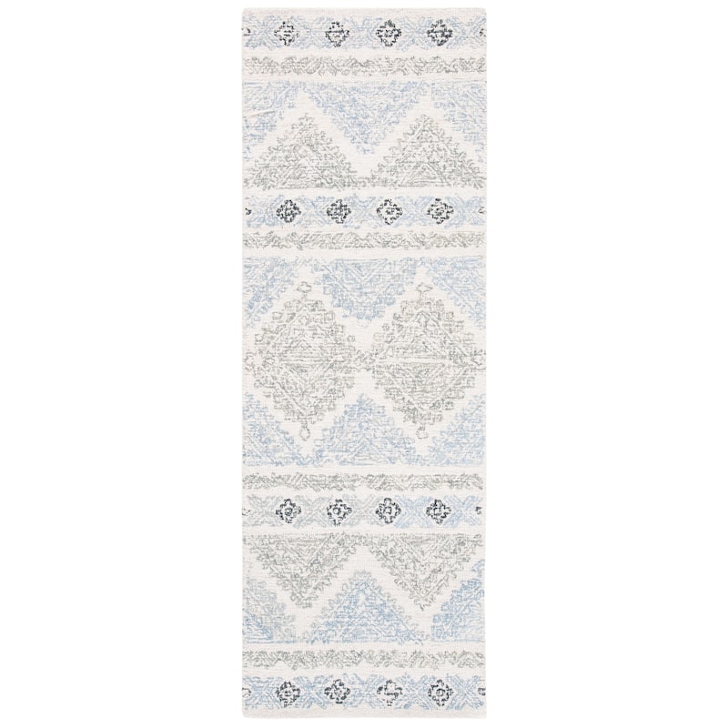 SAFAVIEH Handmade Micro-Loop Lizzi Moroccan Wool Rug