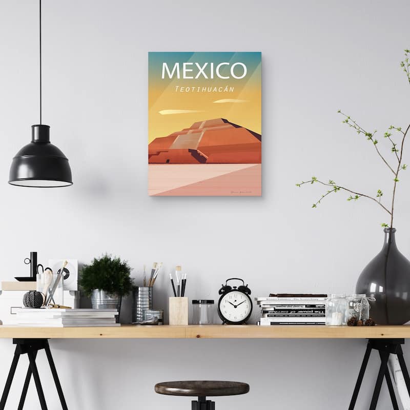 Mexico by Omar Escalante Canvas Art Print