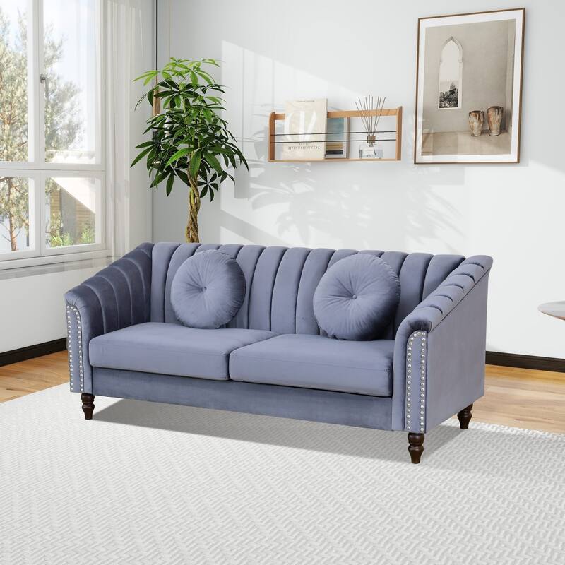 Premium Waterproof Flannel 3-Piece Living Room Sofa Set – Chair, Loveseat & Sofa