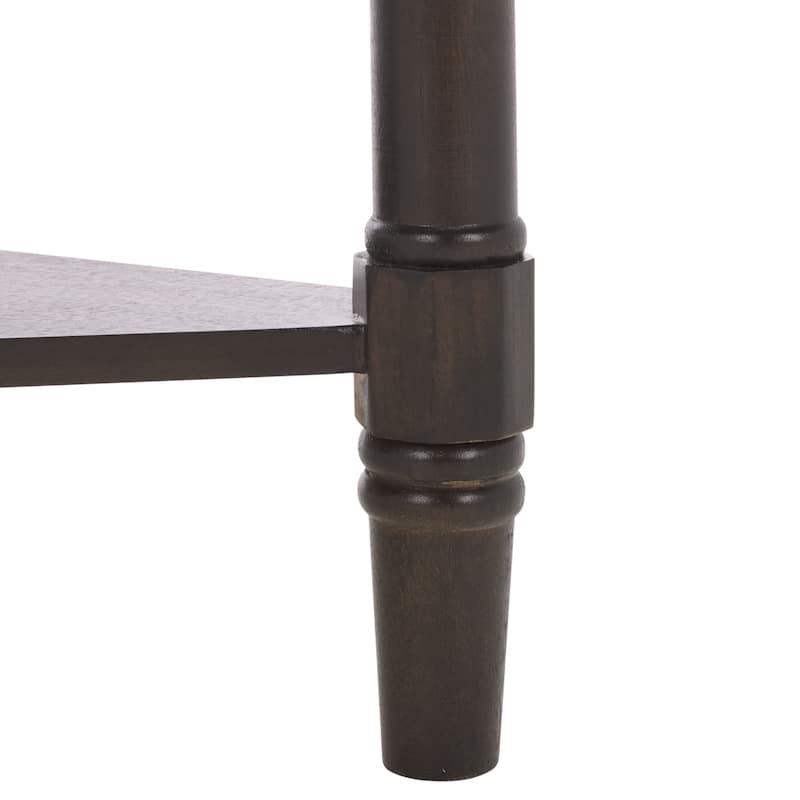 SAFAVIEH Calla Grey Corner Table - 33.9" x 17.3" x 28" - 34"W x 17"D x 28"H