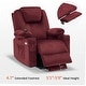 preview thumbnail 48 of 59, Mcombo Electric Power Lift Recliner Fabric Chair with Massage Heat