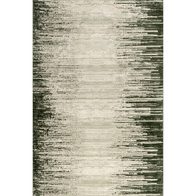 Cecilla Abstract Machine Washable Area Rug