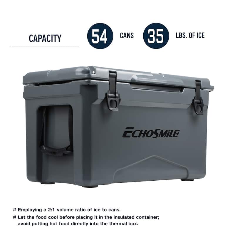 EchoSmile 35 qt. Rotomolded Cooler