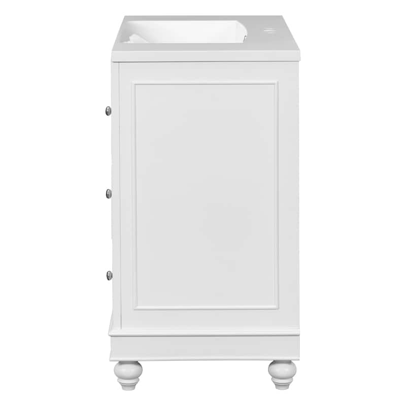 36" Gray Bathroom vanity