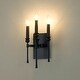 preview thumbnail 4 of 6, Golden Lighting 3509-WSC Landon 3 Light 13" Tall Wall Sconce