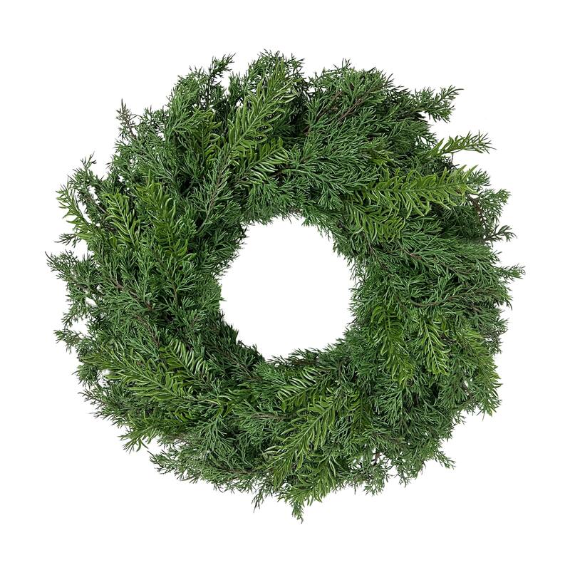 Artificial Pine Christmas Wreath - 2' - Unlit