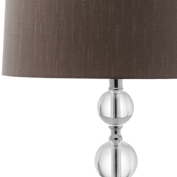 Safavieh Lighting 27 Inch Keeva Clear Crystal Table Lamp Set Of 2 N A Overstock 8353201