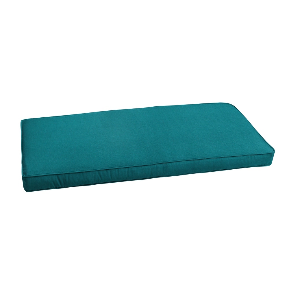 Humble + Haute Valencia Solid Sunbrella Indoor/ Outdoor Corded Bench Cushion