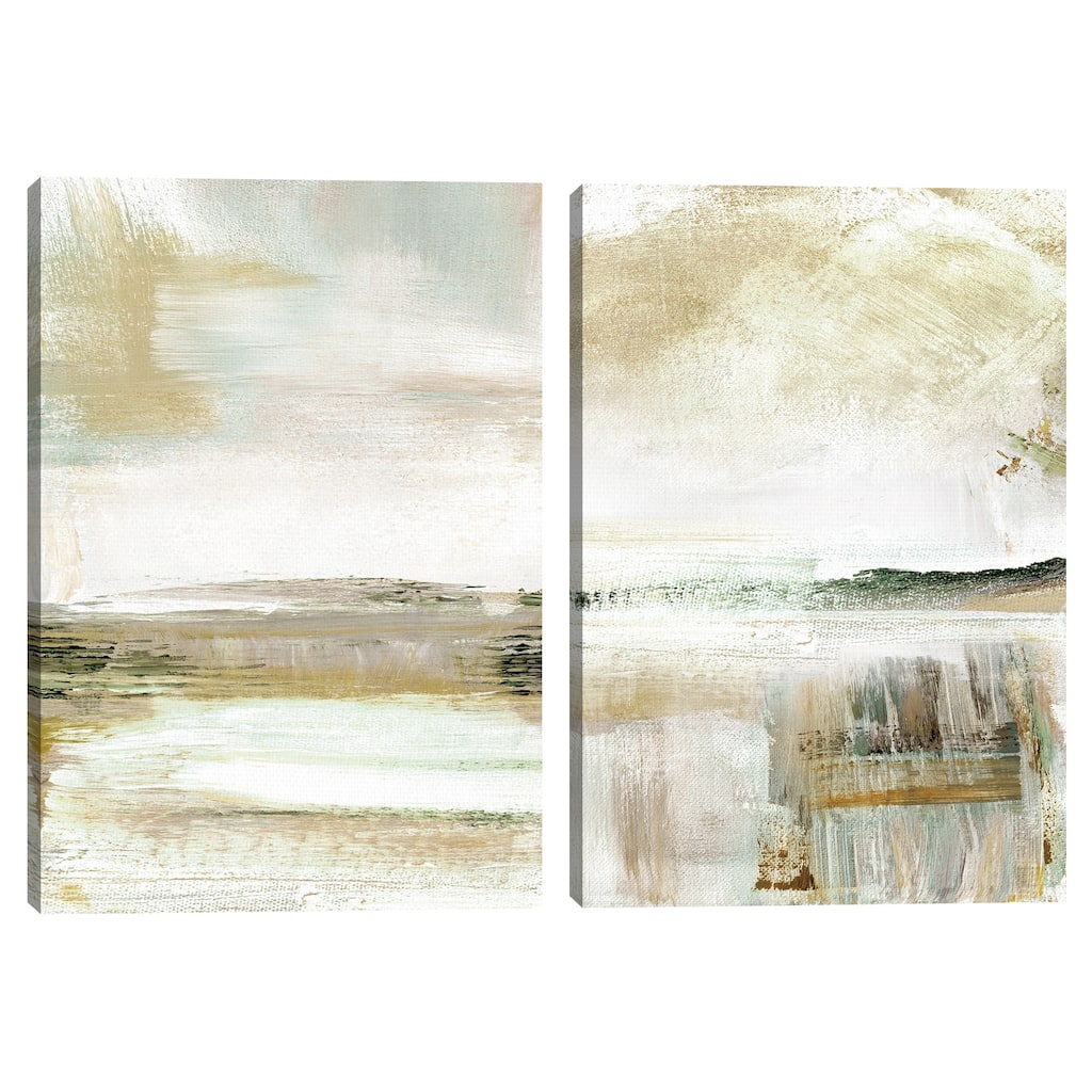 Summer Haze I, Summer Haze II by Judith Shapiro Canvas Art Prints