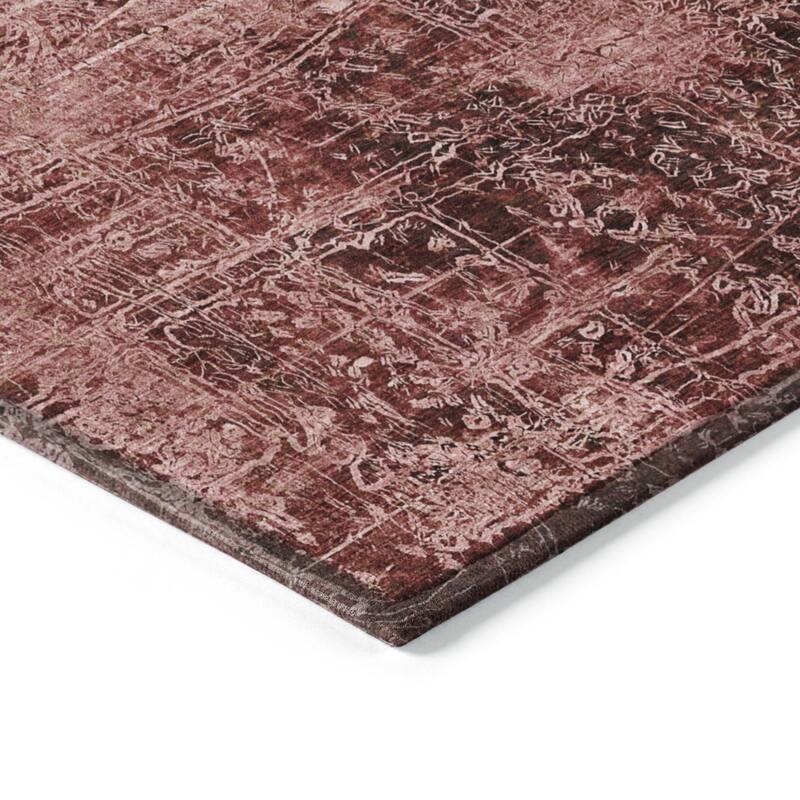 Rari Contemporary Abstract Weather Resistant Versatile Elegance Outdoor Rug