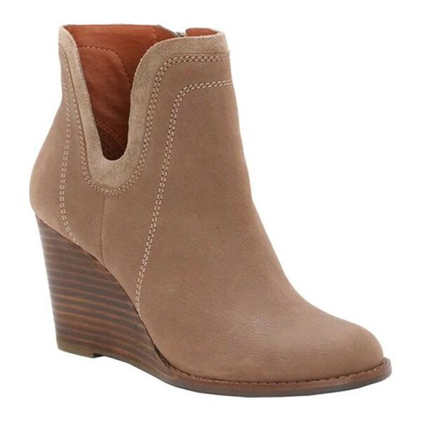 lucky brand yenata wedge bootie