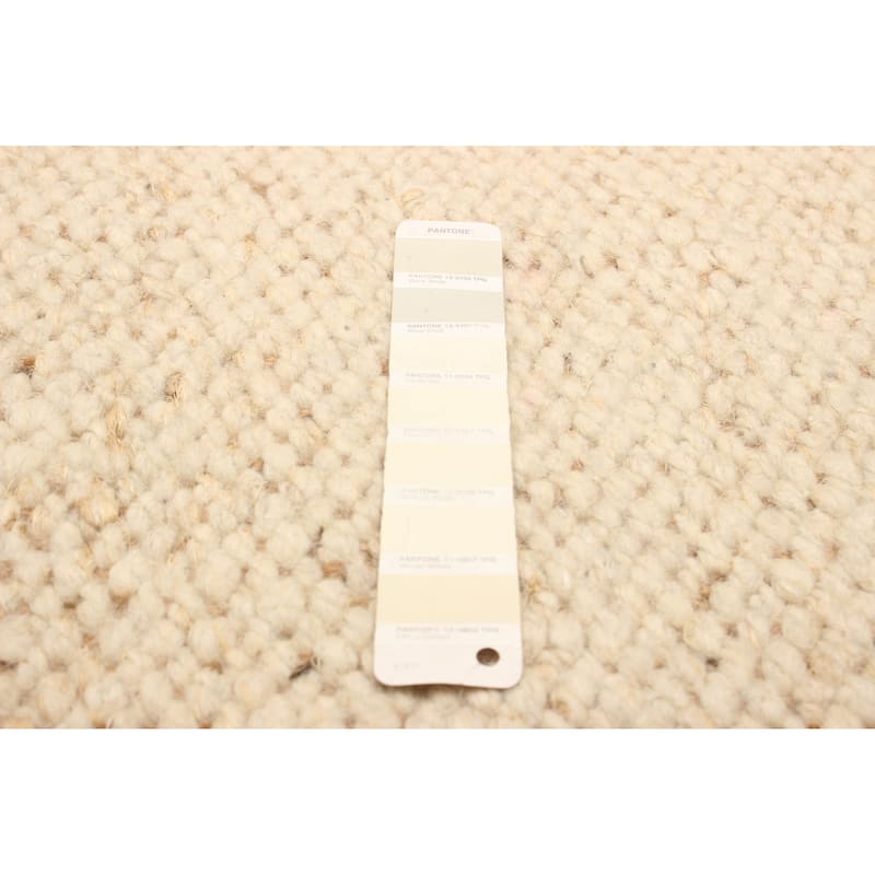 ECARPETGALLERY Flat-Weave Palas Denizli Cream Kilim - 4'11 x 7'3