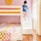 preview thumbnail 5 of 35, Max & Lily Twin over Full Low Bunk with Staircase