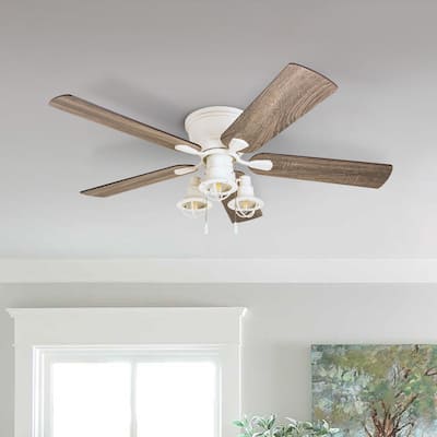 Carbon Loft Hae-Joo 52-inch Coastal Indoor LED Ceiling Fan with 5 Reversible Blades - 52