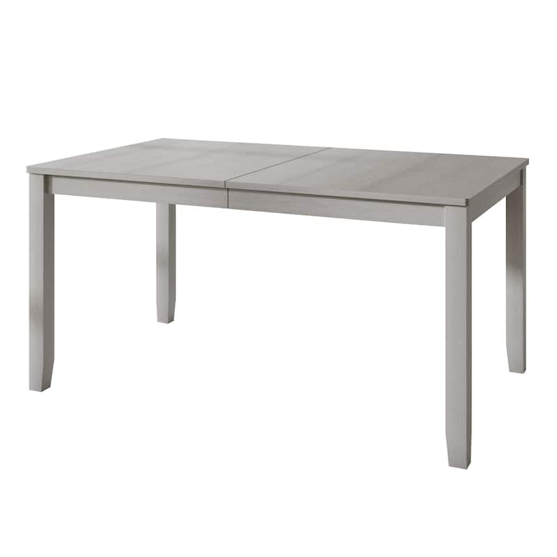 CraftPorch Minimalist Timeless Wooden Dining Table - N/A - White
