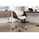 preview thumbnail 2 of 21, Porthos Home Monroe Faux Leather Office Chair with Chrome Base