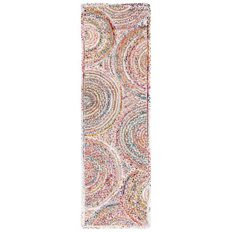 SAFAVIEH Handmade Cape Cod Eulogia Coastal Jute Rug