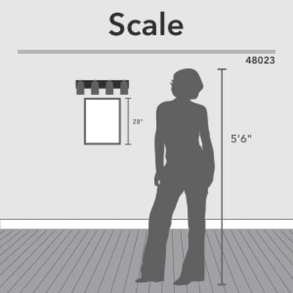 dimension image slide 1 of 5, Hunter Devon Park Bathroom Vanity Wall Light, Damp Rated, Rustic, Farmhouse