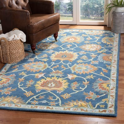 SAFAVIEH Handmade Heritage Boat Traditional Oriental Wool Rug