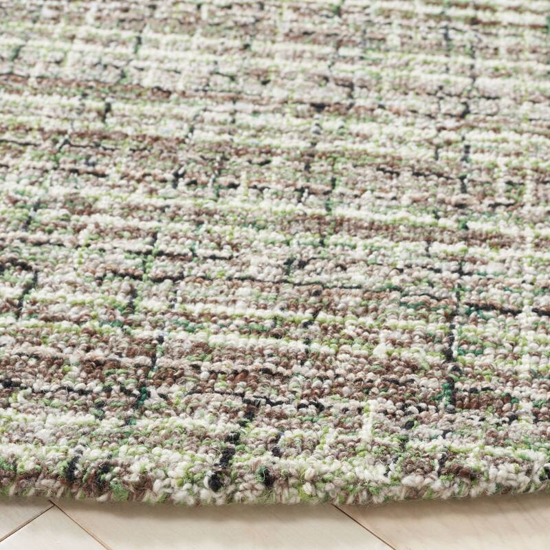 SAFAVIEH Handmade Abstract Crystelle Modern Wool Rug