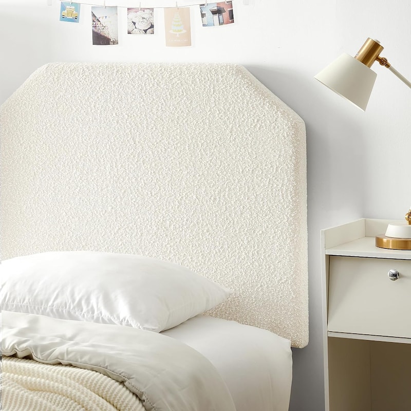 Tavira Allure® Boucle Dorm Headboard with Legs On Sale Bed Bath