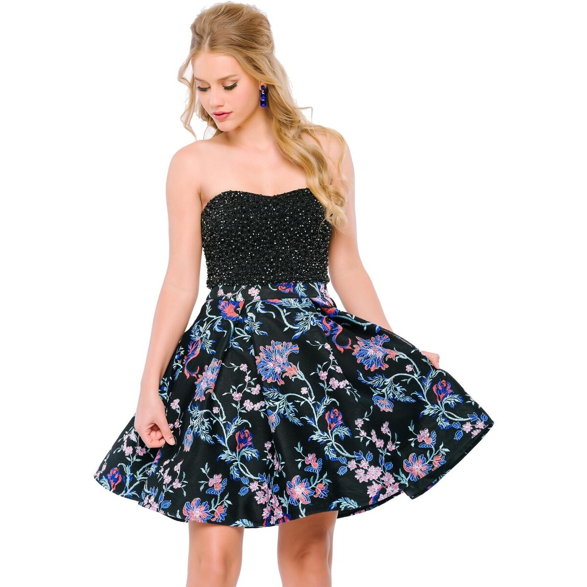 semi formal dress with pockets