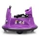 preview thumbnail 31 of 34, 12V Snail-Shaped Kids Electric Bumper Car with Remote Control, Ride On Car with LED Lights, Music, 360 Degree Rotate