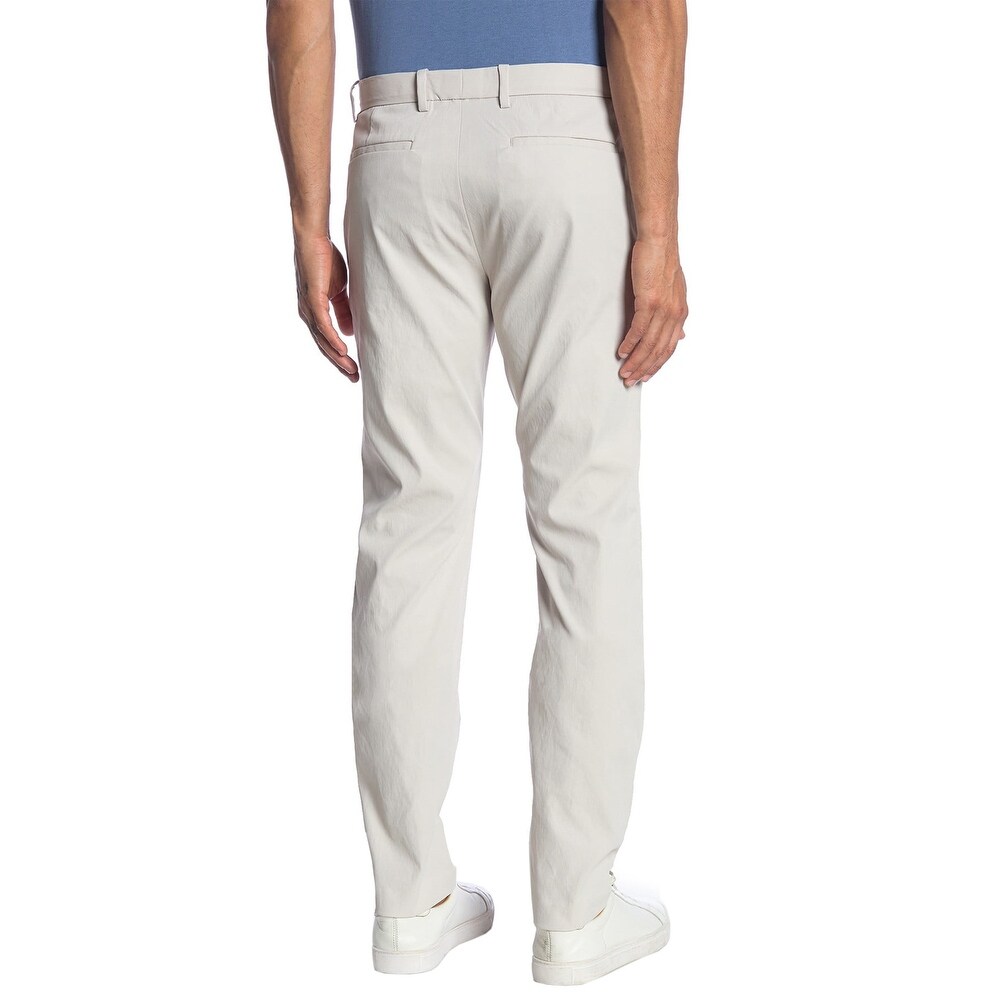 Theory Mens Zaine Techy Chino Pants 38 Putty Overstock 32921133
