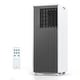 preview thumbnail 1 of 19, 8000 BTU Portable Air Conditioner with Dehumidifier Fan Window Installation Kit&Remote Control