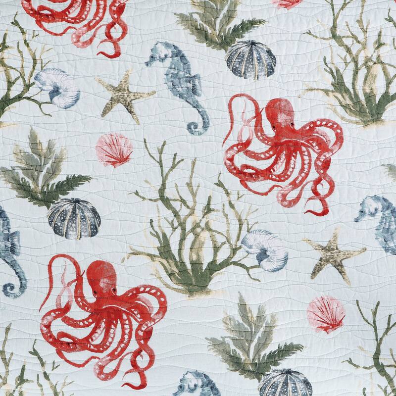 Behari Coastal Cotton Quilt Set